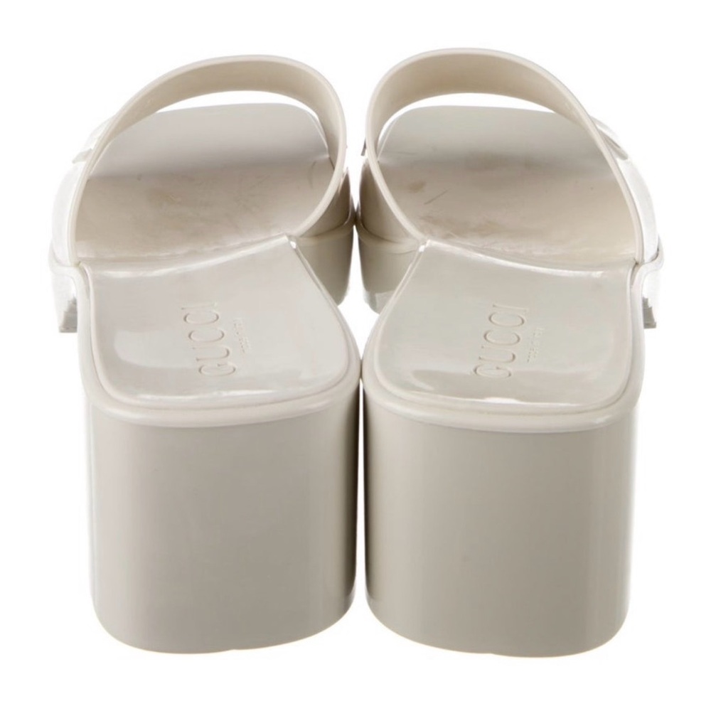 NWT Gucci Women's Mystic White Mules US 10 - Picture 4 of 6
